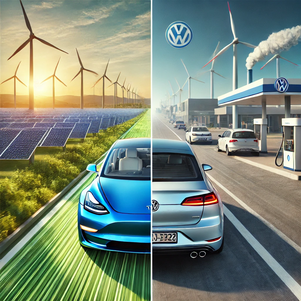 TESLA vs VW
