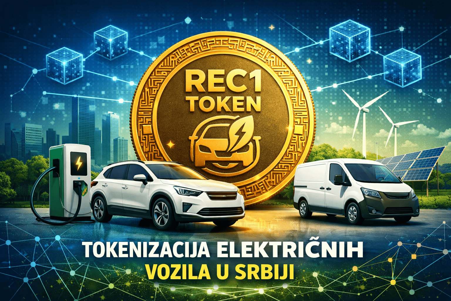REC1 token: kako tokenizacija električnih vozila menja ulaganje u EV flote u Srbiji 1 REC1 Token Električni automobili d.o.o.